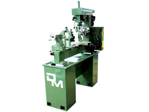 Strung combinat cu freză Evolution 800 de Damatomacchine, cu distanta intre centre de 800 mm si masina de frezat. Este dotată cu două motoare de 750 W monofazate care antrenează strungul şi freza - Img 3