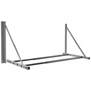 Suport de perete pliabil pentru 4 anvelope R14-R20 inch, Reglabil in latime 812-1219 mm, max 136 kg - Img 3