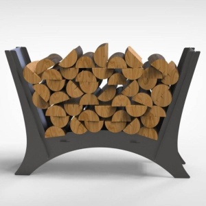 Suport pentru lemne, Krodesign KRO-1152, dimensiune 600x900x280 mm - Img 3