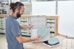 Systainer³ pentru materiale abrazive Granat Net D225 GR NET SYS, Festool - Img 4