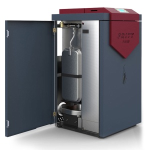 Termosemineu pe peleti PRITY PL W25 B EH, 27 kW, 100 mm - Img 3
