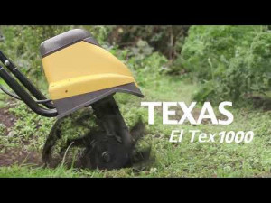Texas El-Tex 1000 Minicultivator electric, 1000W, 230V, latime lucru 36cm, adancime lucru 20cm - Img 2