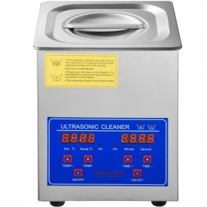 Aparat de curatat cu ultrasunete, Capacitate 1.3 l, 60W, frecventa ultra-inalta 40 kHz, Inox - Img 2