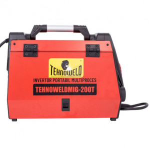Aparat sudura MIG-MAG/ MMA/ TIG Tehnoweld TEHNOWELDMIG-200T, 180 A, sarma otel 1 mm, electrozi 1.6-4 mm, cu accesorii - Img 4