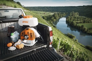Atomizor pe benzina Stihl SR 430, 3.9 CP, distanta pulverizare orizontala 14.5 m, 14 l - Img 2