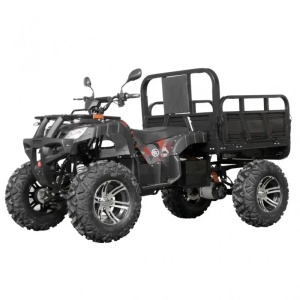 ATV electric HECHTFARMIS, utilitar cu platforma, 3000 W, frane cu disc, unghi 30°, baterie 72 V / 52 Ah