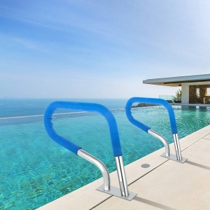 Balustrada pentru piscine din Inox, dimensiune 81.2 x 58.4 cm, Capacitate 150 kg - Img 3