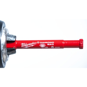 Burghiu diamantat Diamond Max™pentru placi ceramice, ¼" Hex, Ø12mm, 4932498345 Milwaukee - Img 2