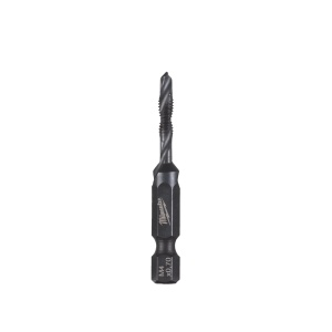 Burghiu pentru metal HSS-G combi 3 in 1, M4x52 mm, prindere 1/4" HEX, MILWAUKEE®
