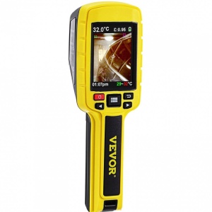 Camera cu termoviziune VEVOR 3600 pixeli, ecran color 2.8”, card SD, Li-ion, -20°C pana la 500°C - Img 2
