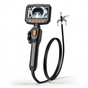 Camera endoscop, ecran articulat bidirectional 180°, Zoom 8X, ecran IPS HD 4.3, lentila subțire 8 mm, IP67, cablu 1.5 m