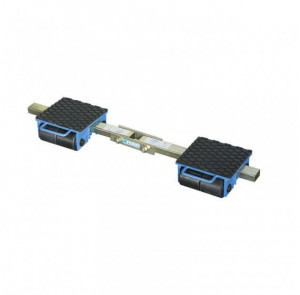Carucior pentru marfa cu role 6 t - tip platforma 0654/06f, Fervi