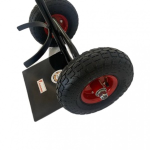 Carucior pentru transportat butelie gaz, Vivatechnix VMD-1028, max 60l, 56x40x117 cm - Img 6