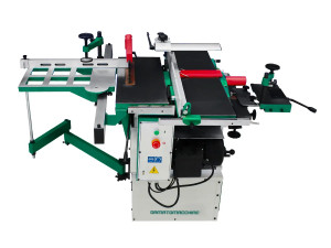 Combinata de tamplarie Disco 5 de Damatomacchine , Ø 250 mm, raboteză/îngroșătoare cu lățimea de 260 mm - Img 3