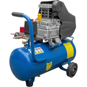 Compresor DKD XYBM24B putere 1.5 kW debit 180 l/min presiune 8 bari rezervor 24l si cuple rapide - Img 2