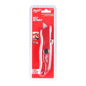 Cutter de siguranta, cu lama autoretractabila, lama trapez, MILWAUKEE® - Img 4
