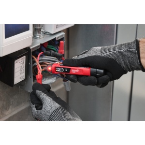 Detector de tensiune fara contact cu scala dubla si lanterna NCVDDF, 4933500162 Milwaukee - Img 3