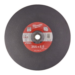 Disc abraziv pentru debitat metal, 355x2.5x25.4 mm, MILWAUKEE®