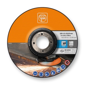 Disc polizare D125mm, g6mm, set 10buc., Fein