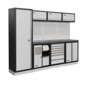 Dulap de atelier modular A008G, Fervi