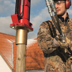 Echipament hidraulic pentru bătut stâlpi în pământ Hycon HPD - Img 4