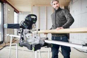 Ferăstrău circular staţionar cu sanie de glisare cu acumulator KAPEX KSC 60 EB 5,0 I-UG-Set, Festool - Img 5