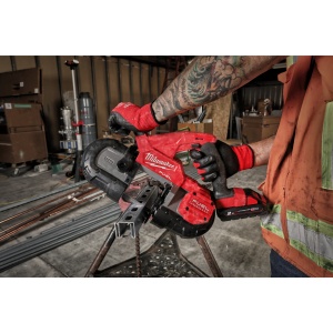 Fierăstrău compact cu bandă M18 FUEL™ Milwaukee M18FBS85-202C, cod 4933471497, 2 x M18 B2 acumulator, M12-18 FC încărcător, cutie plastic - Img 3