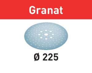 Foaie abraziva Granat D225 P180 GR/25, Festool - Img 2