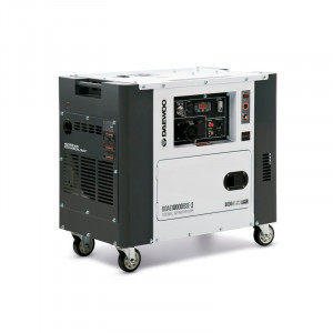 GENERATOR DAEWOO DIESEL 8.1KW (400V) MAX 7.5KW (400V) ELECTRIC STARTER