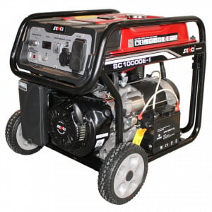 Generator de curent Senci SC-10000E, 8500W, 230V - AVR inclus, motor benzina cu demaraj electric