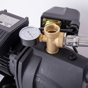 Hidrofor cu pompa autoamorsanta Wasserkonig FL446650, fonta, putere 900 W, debit 3960 l/h, inaltime refulare 44 m, vas de expansiune 50 l - Img 4