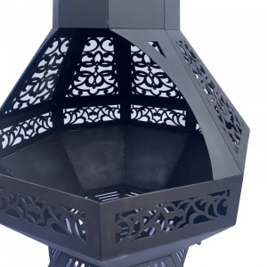 Incalzitor de terasa/gradina, Vivatechnix KRO-1074, Otel, Negru, 1573x706x762 mm, grosime 3 mm - Img 5
