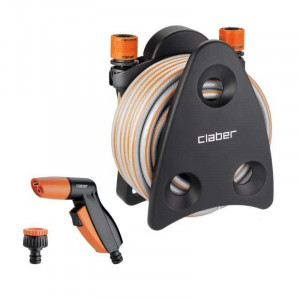 Kit tambur cu furtun irigatie sistem AquaStop Claber 90280000 - Img 1