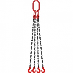 Lant ridicare greutati cu 4 brate, Capacitate 5 tone, Lungime 1.5 m, G80 Mn - Img 4