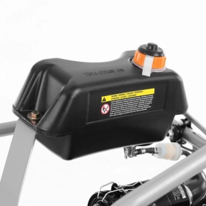 Mai compactor HECHT 1121, motor Loncin, 6.5 CP, benzina, 10 kN, 82 kg - Img 9