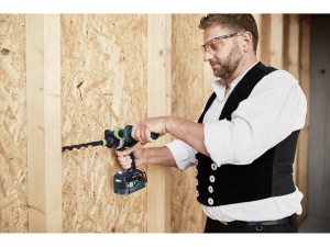 Masina de gaurit cu percutie, cu acumulator TPC 18/4 TBX4,0 I-Plus QUADRIVE, Festool - Img 4