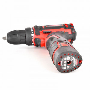 Masina de gaurit si insurubat Hecht 1242 cu acumulator li-ion 12 v 1.5 Ah 1 kg - Img 8