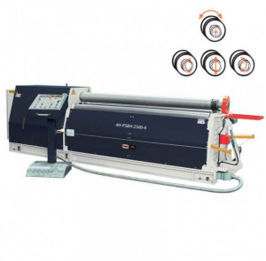 Masina de roluit tabla hidraulica cu 4 role 4H-PSBH-2000-13