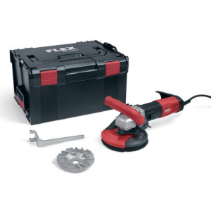 Masina de slefuit cu disc diamantat Flex LDE 16-8 125 R, Kit TH-Jet, 504971, 125 mm, 1600 W, turatie variabila - Img 1