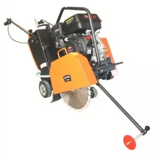 Masina de taiat asfalt/beton BISONTE MTA400L Loncin G270F 9 cp disc Ø 400 mm optional