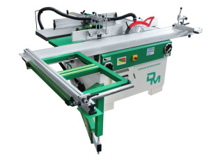 Mașină universală de tâmplărie Profistar 2600-310 de Damatomacchine , vagon de 2600 mm lungime 2800 mm într-o singură trecere, gravor de 315 mm, rindea de 310 mm lățime - Img 2