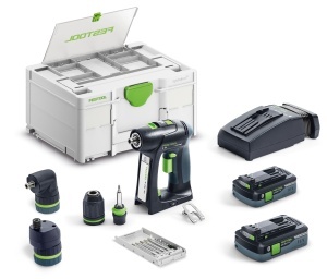 Masini de gaurit si insurubat cu acumulatori C 18 HPC 4,0 I-Set, Festool