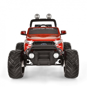 Masinuta pentru copii HECHT FORD Ranger Monster Truck Red, acumulator 2 x 12 V, 7 Ah - Img 2