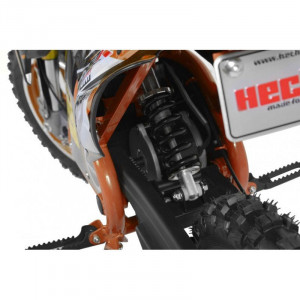 Minicross cu acumulator Hecht 54500 36 v 8 ah capacitate maxima 75 kg autonomie 20 km portocaliu - Img 5