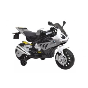 Motocicleta cu baterie BMW - BMWS1000RR-GREY, 7 Ah, 3-8 ani, capacitate maxima 30 kg,