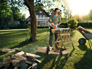 Motofierastrau electric Stihl MSE 141 C-Q, 1,4 kW, 30 cm lama, pas lant 3/8 P - Img 3