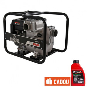 Motopompa 3" pentru apa cu namol Wasserkonig WSKM80M, maxim 55 m³/ora , inaltime refulare max 20 m, motor euro V, benzina, putere 7 CP - Img 5