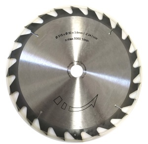 Panza ferastrau circular pentru lemn, PAL, 315x30x3.6mm, 24T