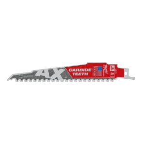 Panza sabie TCT AX, lemn cu cuie, 150mm, 5Tpi, 5buc, 48475521 Milwaukee