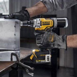 Pistol pentru nituit DeWalt DCF414E2GT, nituri Ø 4.8 / 6.0 / 6.4 mm, cu 2 acumulatori Powerstack XR 18V/1.7Ah tip G si incarcator in valiza TSTAK - Img 4